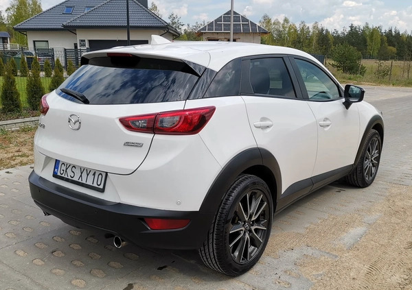 Mazda CX-3 cena 54900 przebieg: 171000, rok produkcji 2015 z Skarszewy małe 191